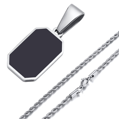 Collar Onix Negro Elegante