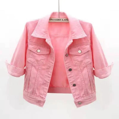 Chaqueta Vaquera Mujer Azul Clásica
