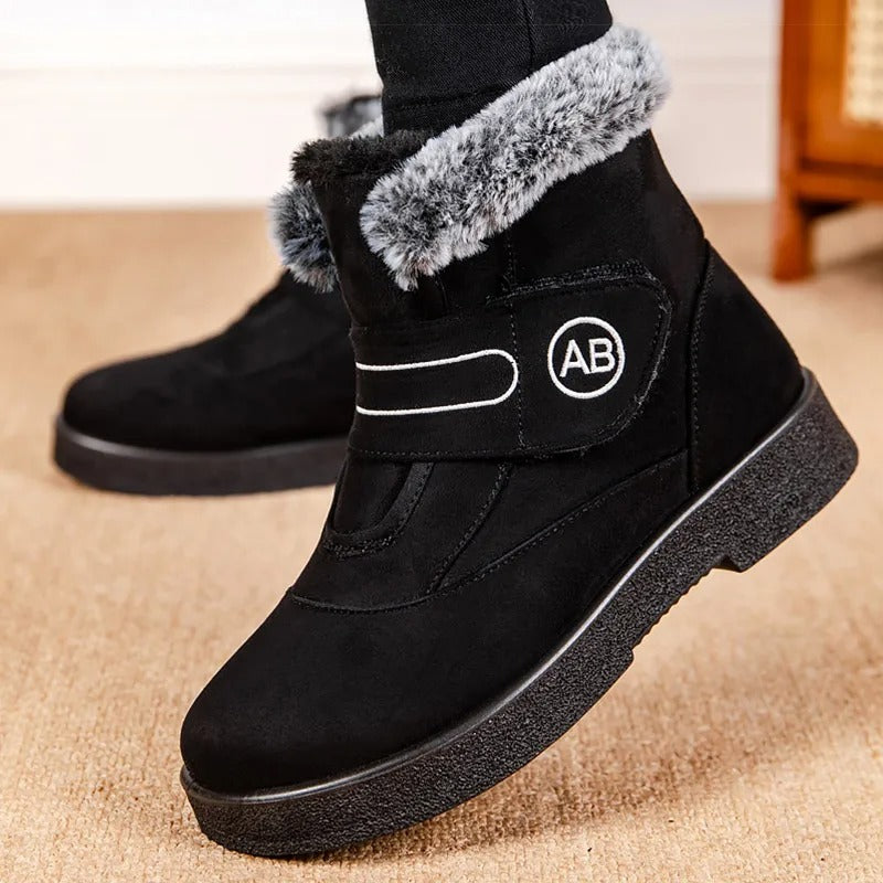Botas Invierno Mujer Forro Peluche Caliente - Vestiria