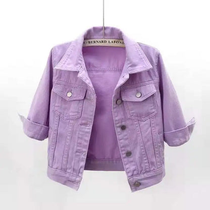 Chaqueta Vaquera Mujer Azul Clásica