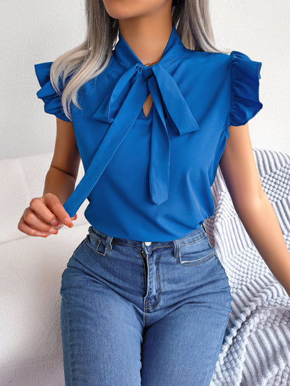 Blusa Mujer con Lazo Elegante - Vestiria