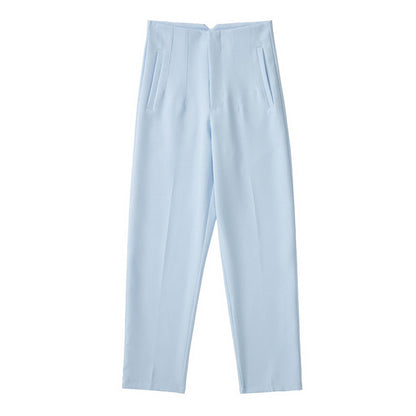 Pantalón Cintura Alta Mujer Elegante