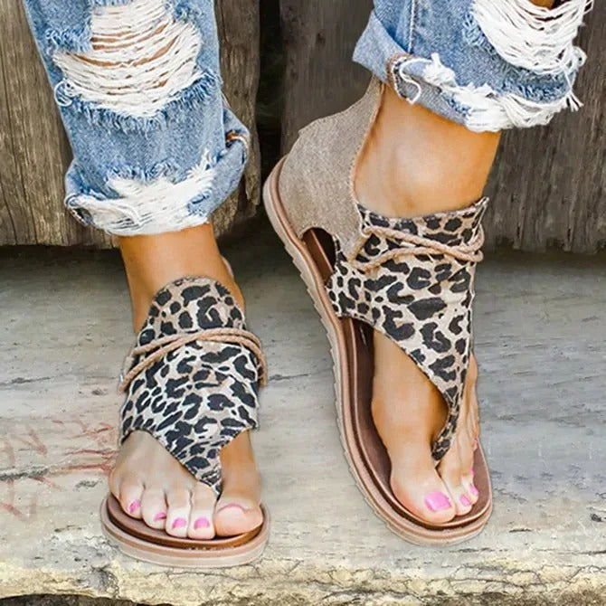 Sandalias Mujer Plataforma Baja - Vestiria