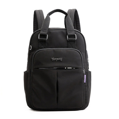Mochila de agua resistente con puerto USB