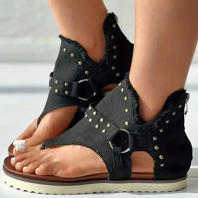 Sandalias Vaqueras Mujer Estilo Libre - Vestiria