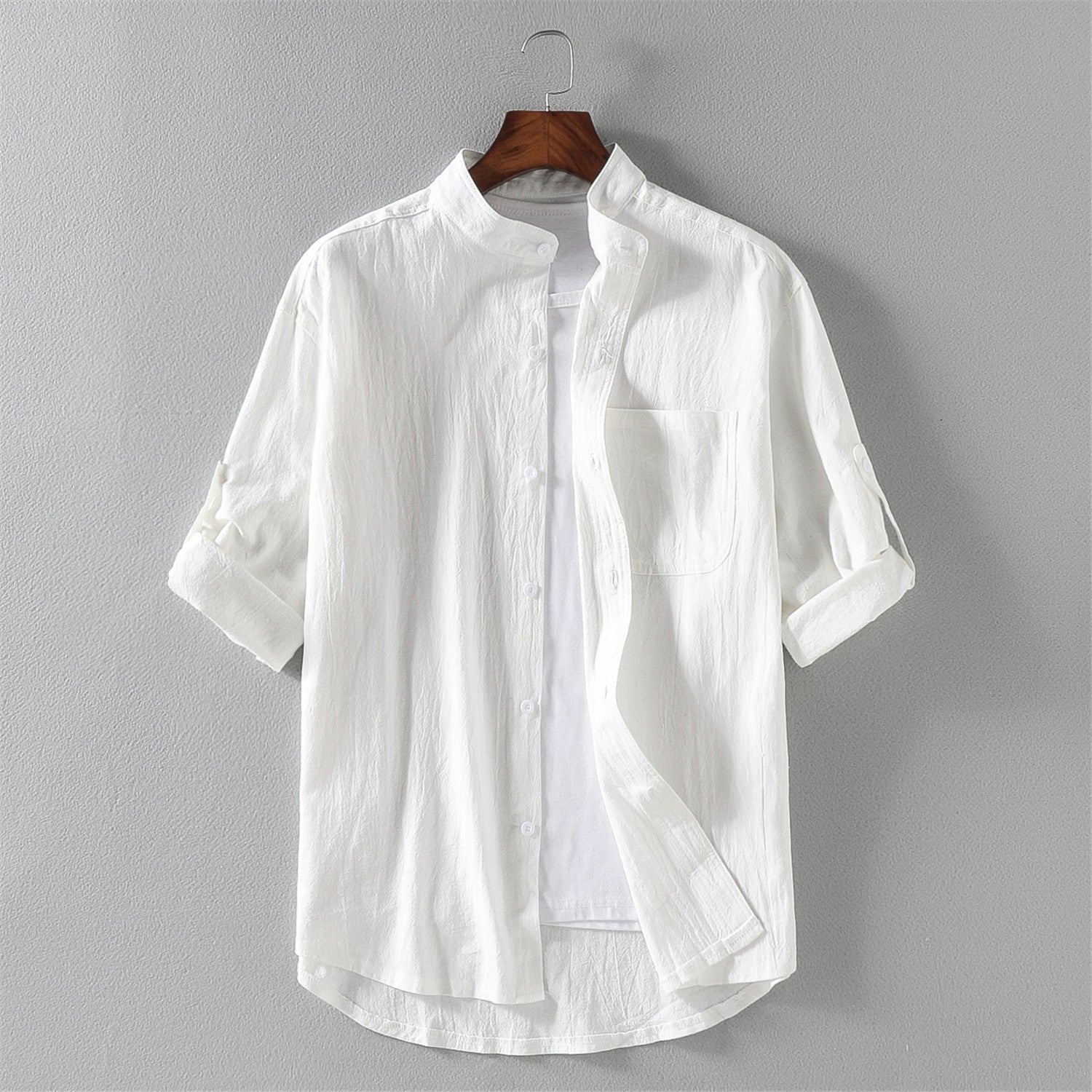 Camisa Estilo Manga Corta Verano - Vestiria