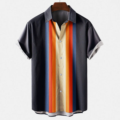 Camiseta Estampada Veneciana Casual