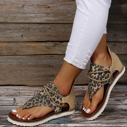 Sandalias Verano Estampadas Mujer