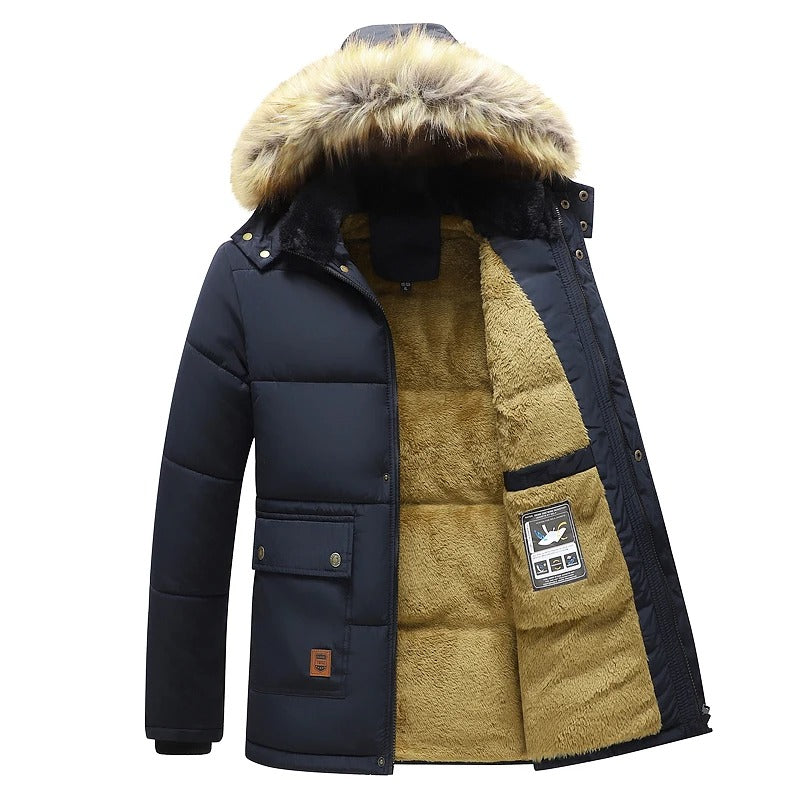 Abrigo Invierno Hombre Caliente y Acogedor - Vestiria