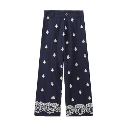 Pantalón Mujer Estampado Floral