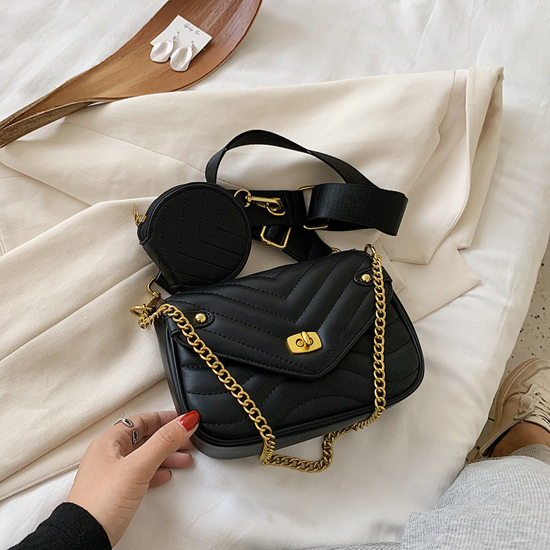 Bolso Cruzado de Cadena Elegante