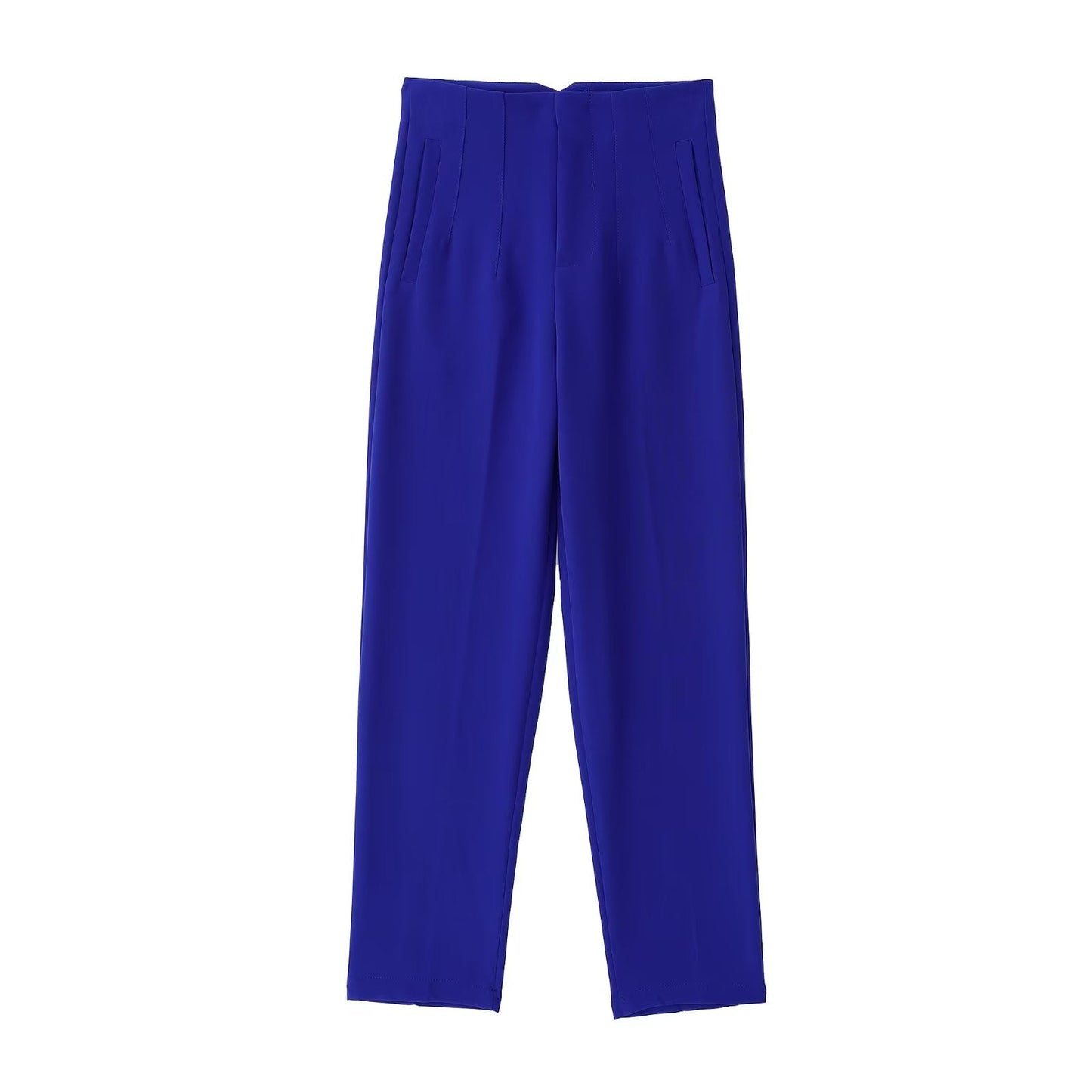 Pantalón Cintura Alta Mujer Elegante