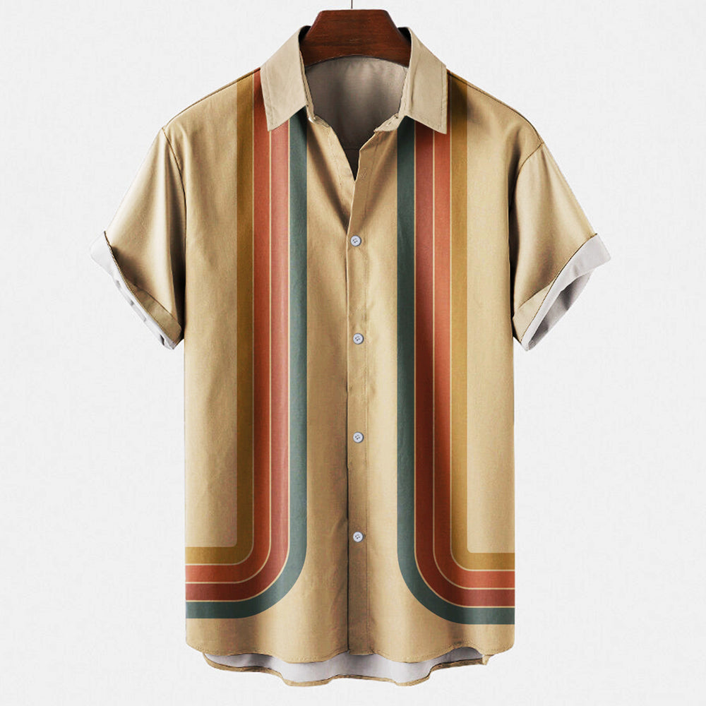 Camiseta Estampada Veneciana Casual