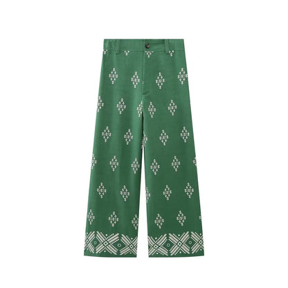Pantalón Mujer Estampado Floral