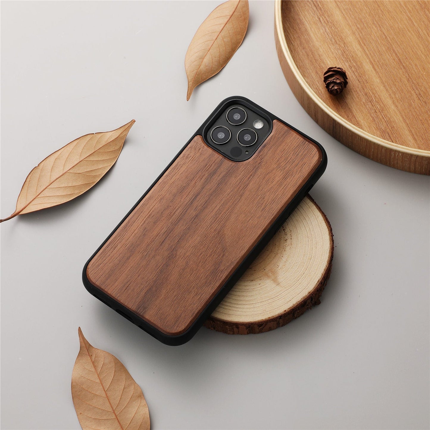 Fundas iPhone Madera Natural
