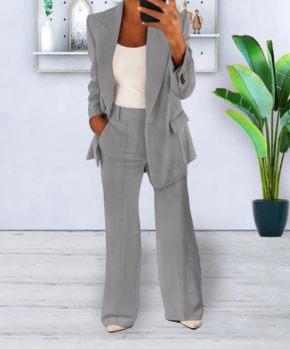 Traje Chaqueta y Pantalón Mujer Elegante