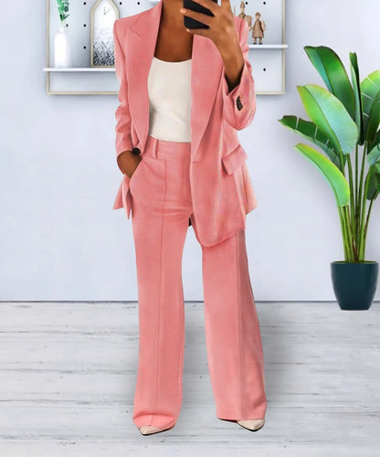 Traje Chaqueta y Pantalón Mujer Elegante