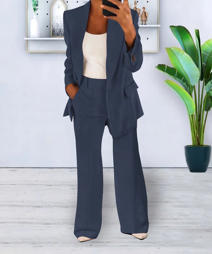 Traje Chaqueta y Pantalón Mujer Elegante