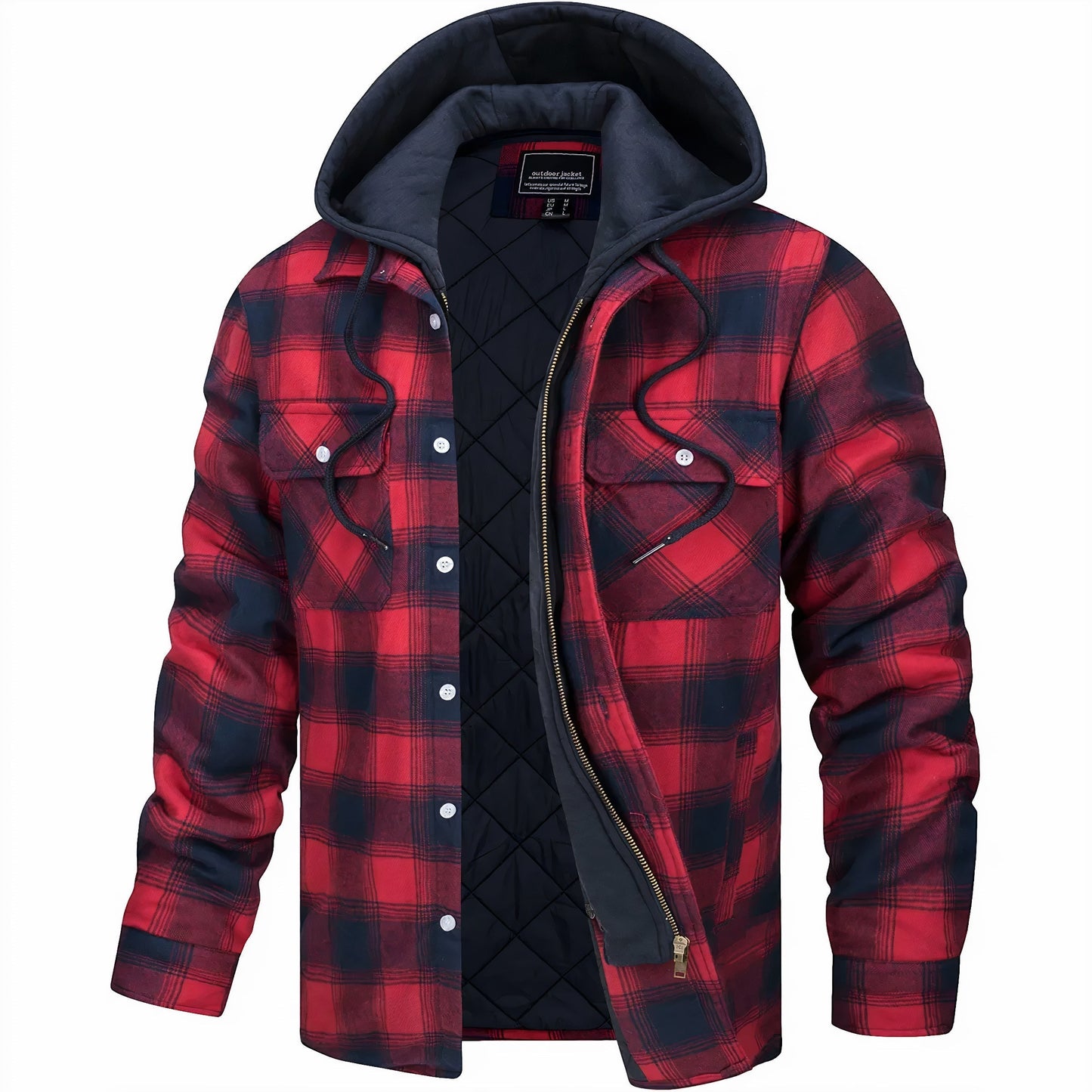 Chaqueta Hombre Otoño Abrigo Cálido
