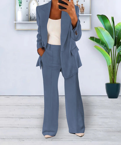 Traje Chaqueta y Pantalón Mujer Elegante