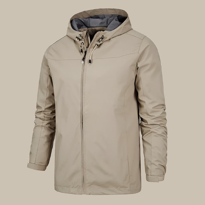 Chaquetón Invierno Hombre Capucha Impermeable