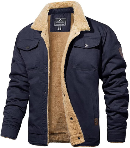 Chaqueta Hombre Sherpa Aislante Cálido
