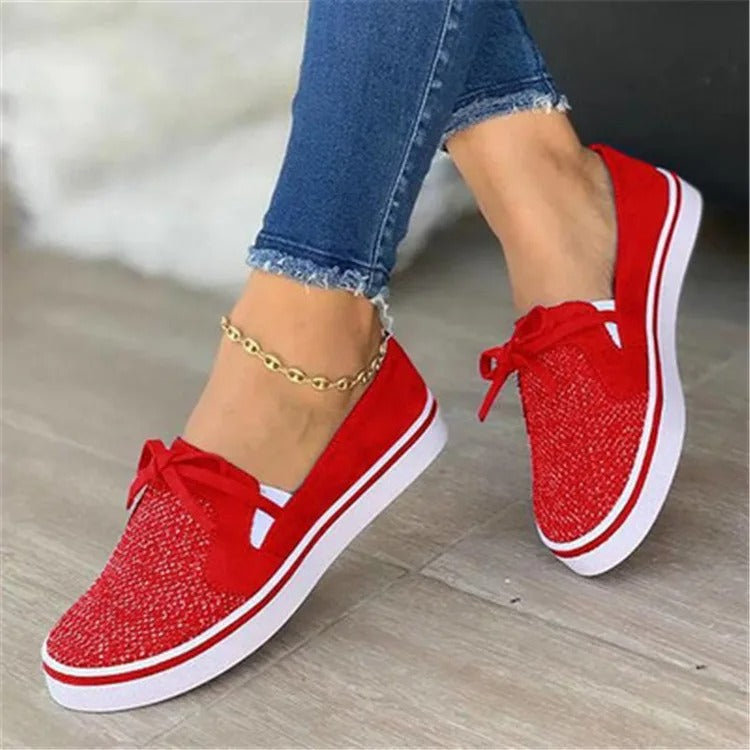 Zapatillas Lona Mujer Comfort