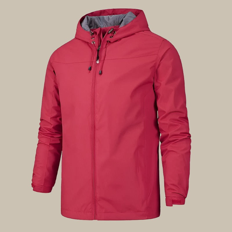 Chaquetón Invierno Hombre Capucha Impermeable