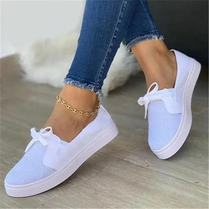 Zapatillas Lona Mujer Comfort