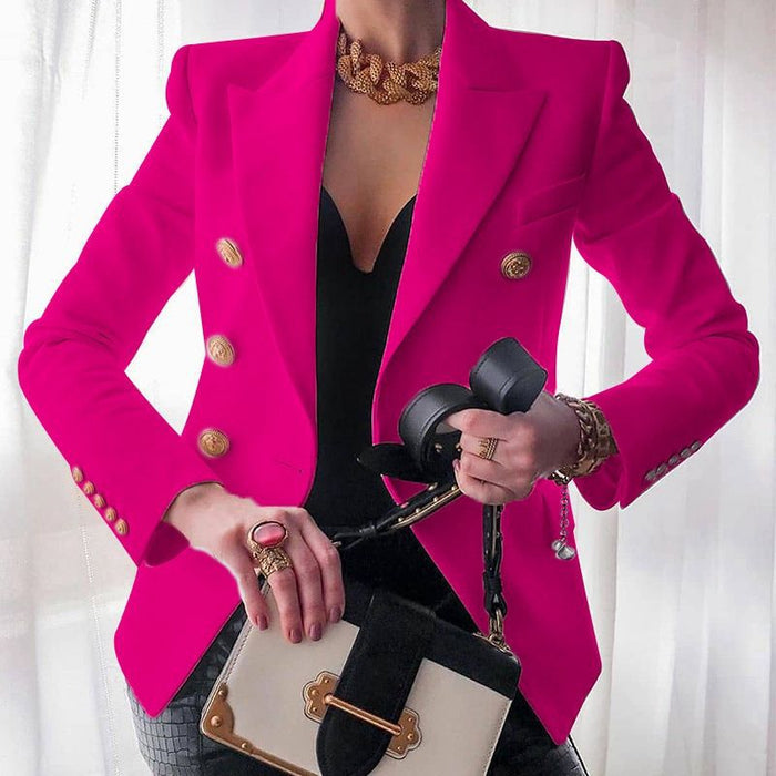 Chaquetilla ajustada de moda elegante mujer
