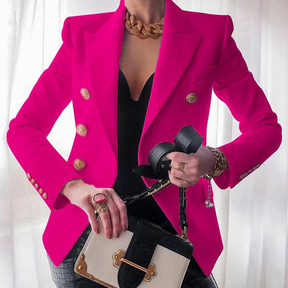 Chaquetilla ajustada de moda elegante mujer