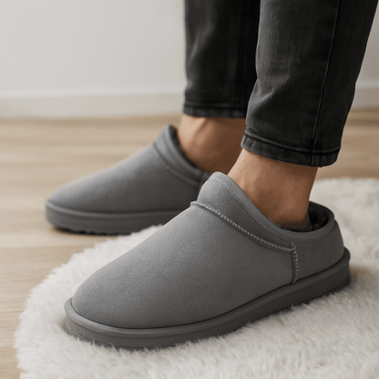 Pantuflas Hombre Aterciopeladas Cálidas