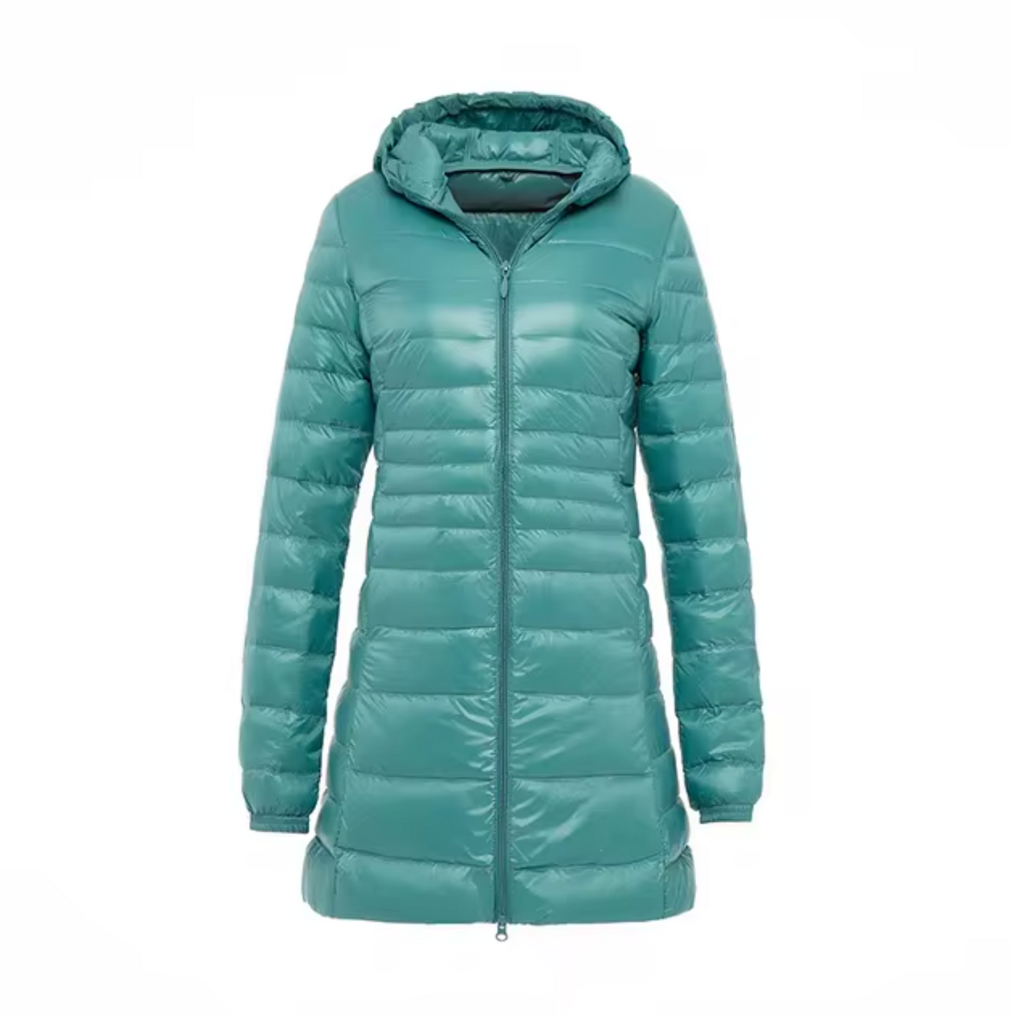 Abrigo Largo Acolchado Oversize Invierno