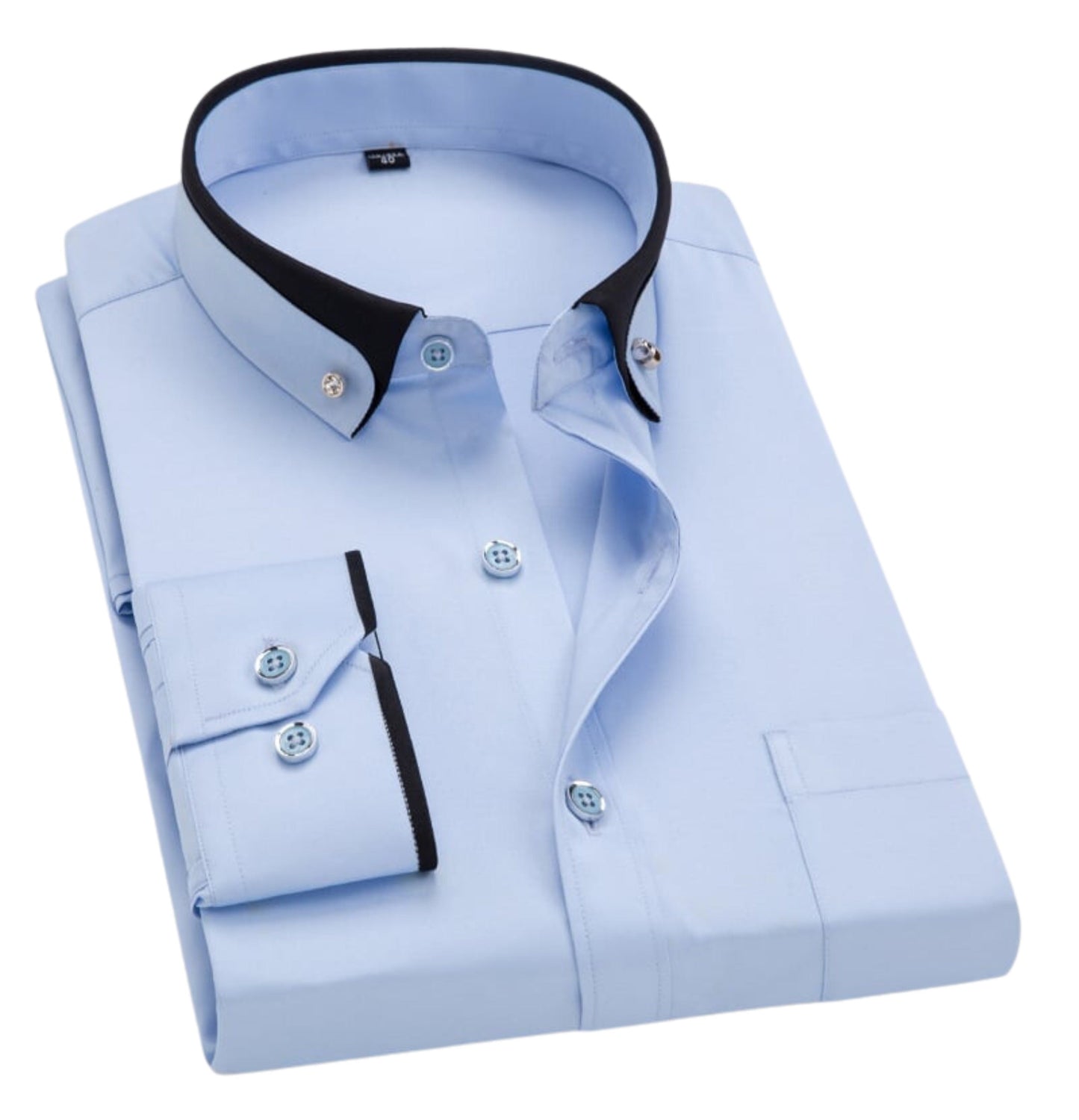 Camisas Hombre Elegantes Manga Larga