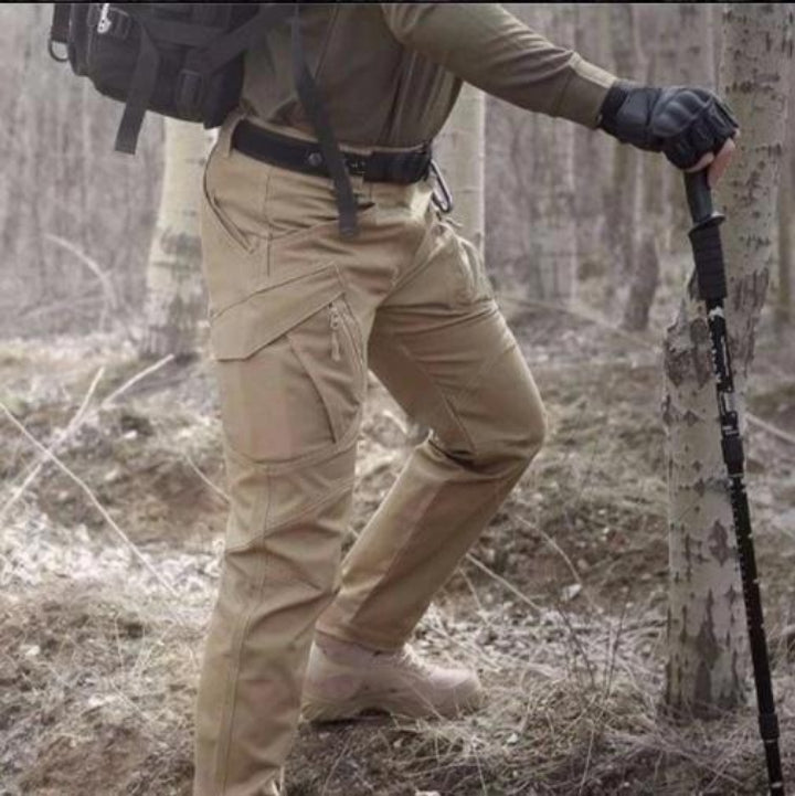 Pantalones Cargo Resistente Agua para Hombre Exterior