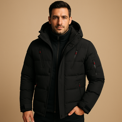 Chaqueta Invierno Hombre Abultada Impermeable