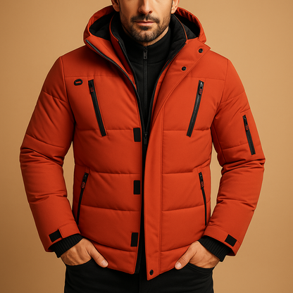Chaqueta Invierno Hombre Abultada Impermeable