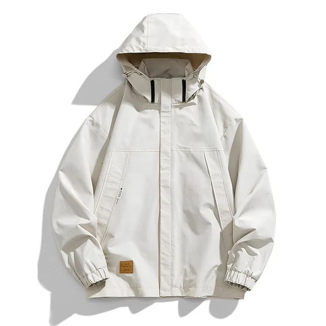 Chaquetón Impermeable Hombre Capucha