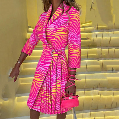 Vestido Chaqueta Elegante Mujer