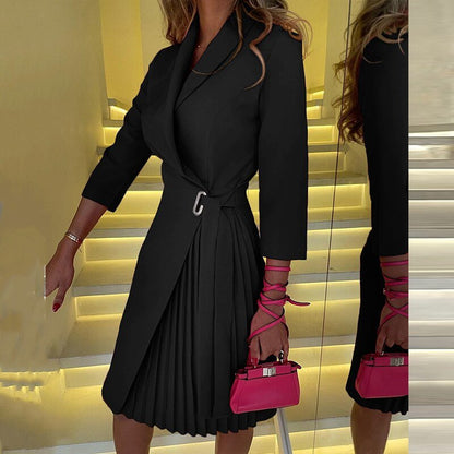 Vestido Chaqueta Elegante Mujer