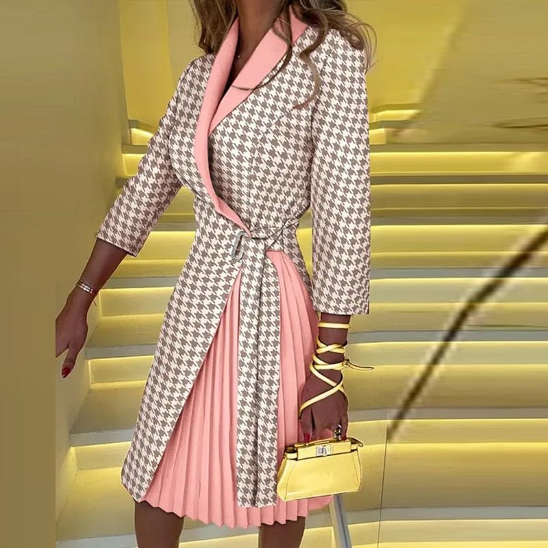 Vestido Chaqueta Elegante Mujer - Vestiria