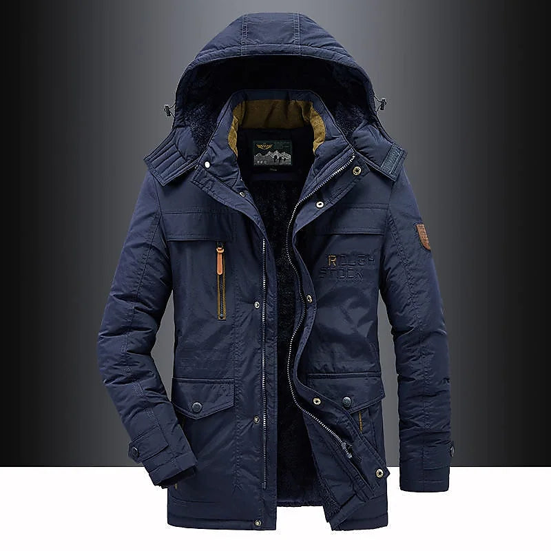 Chaquetón Invernal Hombre Abribujado Cálido