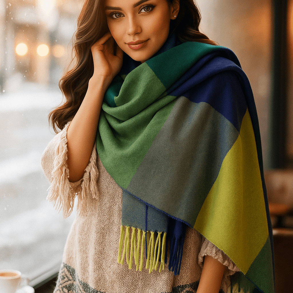 Bufanda Mujer Cachemir Suave y Calida