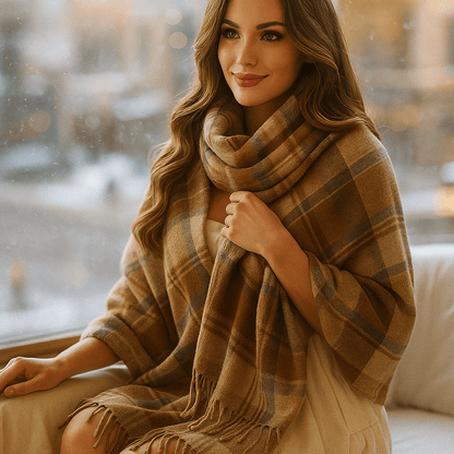 Bufanda Mujer Cachemir Suave y Calida
