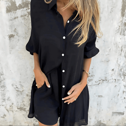 Traje de verano ligero y fresco de dos piezas